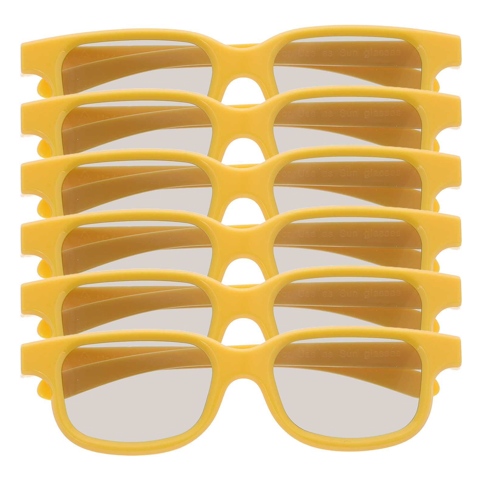 Home Cinema Kids - 6 szt. Dziecięce okulary 3D, rodzinne,