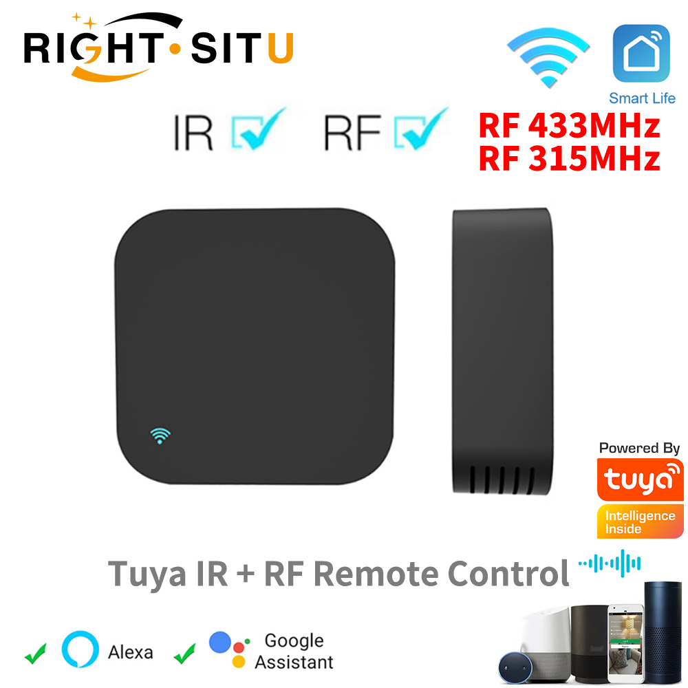 Home Cinema Setup - Tuya Smart RF IR Pilot WiFi