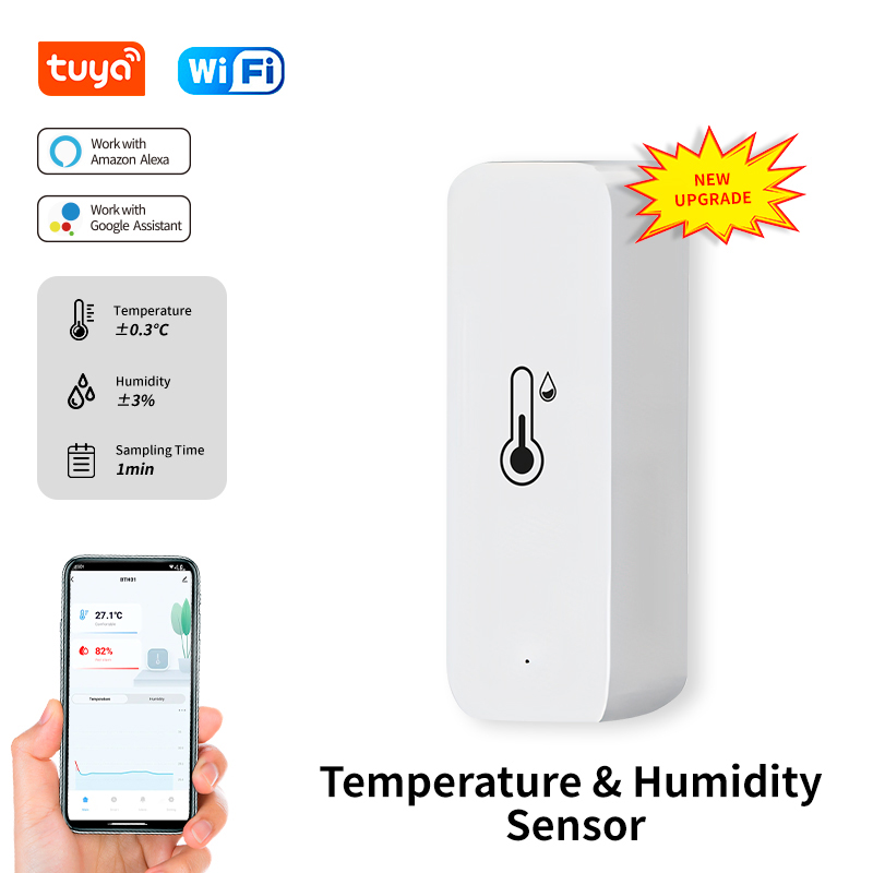 Home Cinema Alexa - Tuya WiFi czujnik temperatury i wilgotności