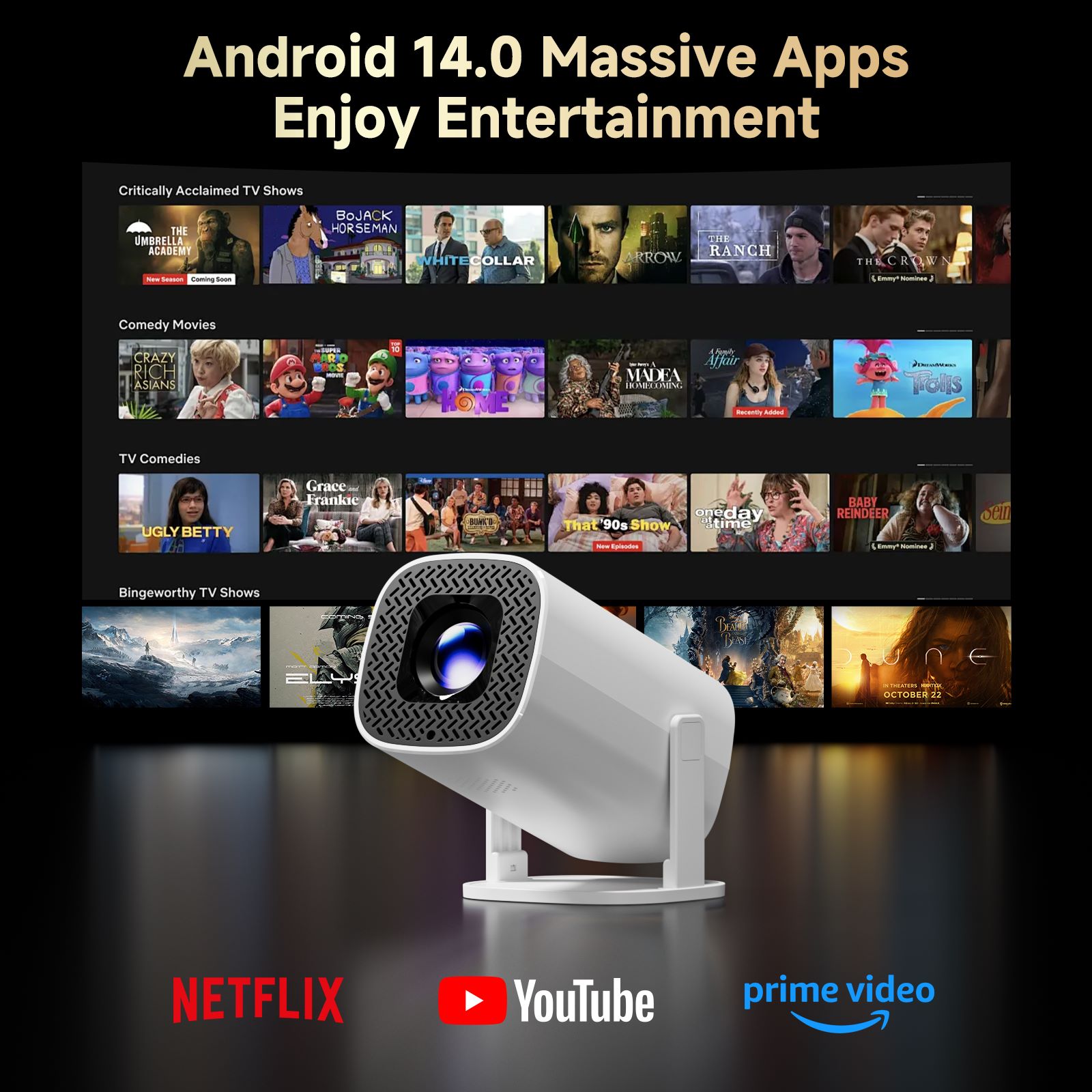 HONGTOP P30PRO Inteligentny Mi – Home Cinema Setup recenzja i cena