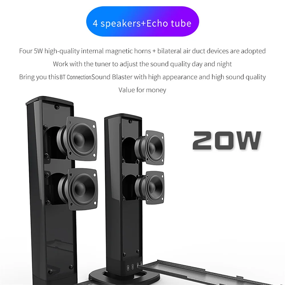 Bezprzewodowy Bluetooth TV Sou – Home Cinema Gadgets recenzja i cena