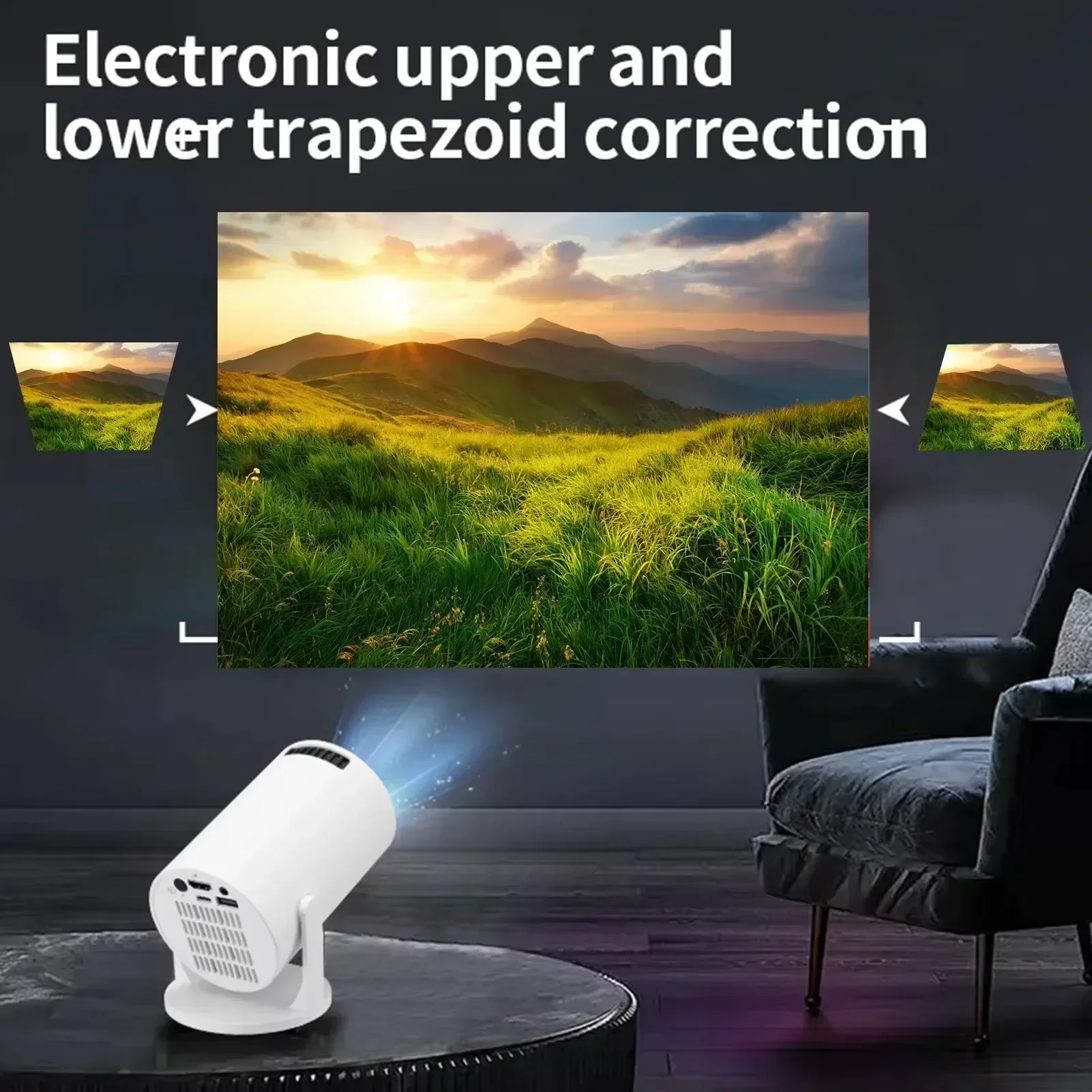 Nowy SmartProjector Mini HY300 – Home Cinema Setup recenzja i cena