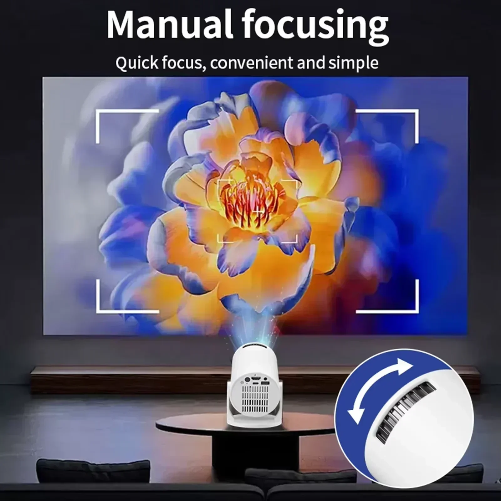 Nowy SmartProjector Mini HY300 – Home Cinema Setup recenzja i cena