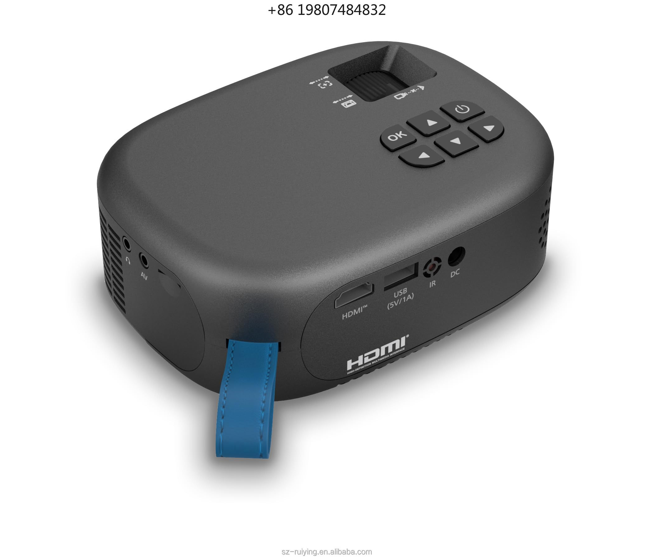 Przenośny projektor LED HD 720 – Home Cinema Kids recenzja i cena