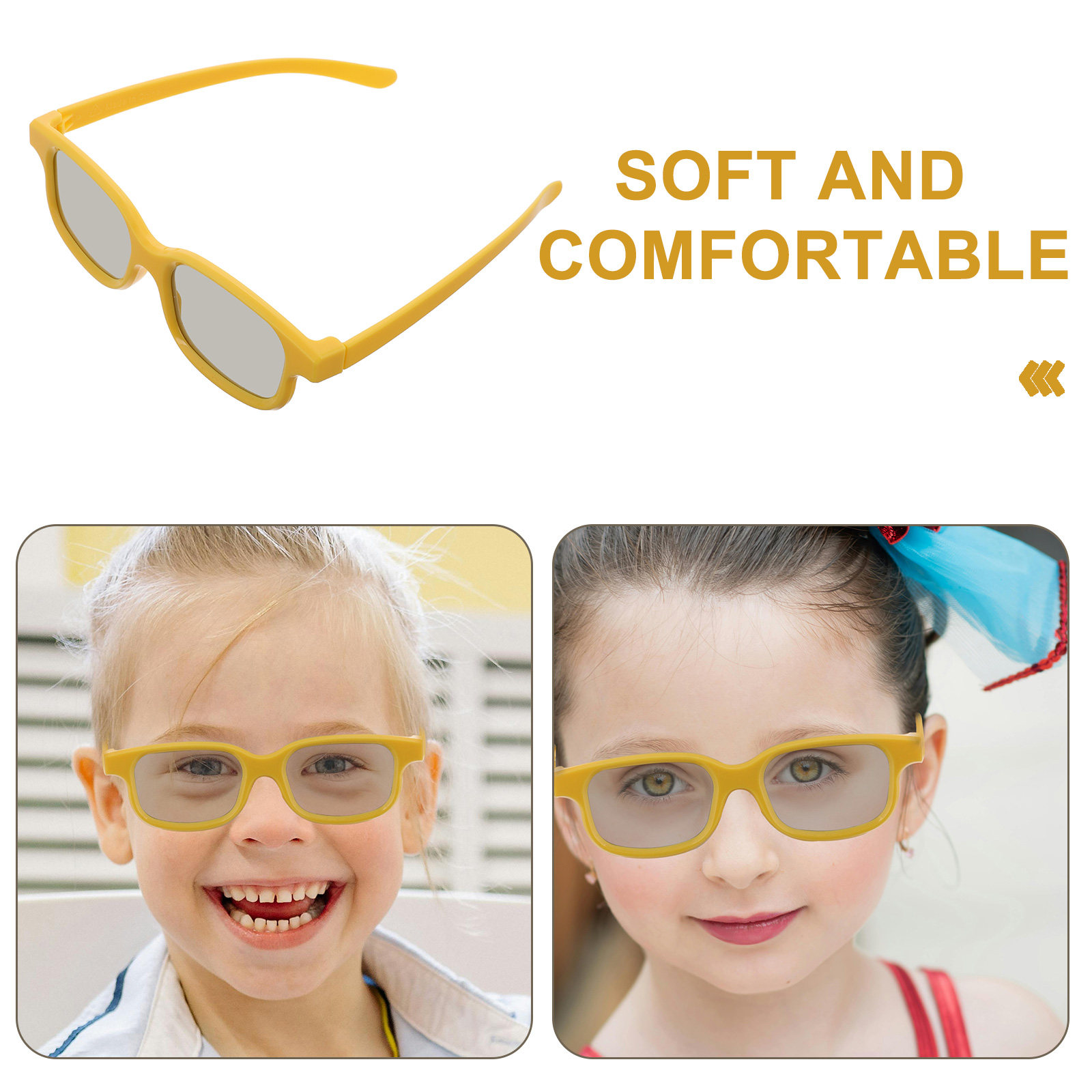 6 szt. Dziecięce okulary 3D, r – Home Cinema Kids recenzja i cena