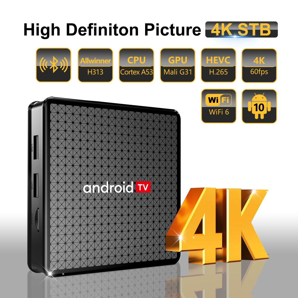 Wudung X5 TV Box AndroidTV All – Home Cinema Setup recenzja i cena