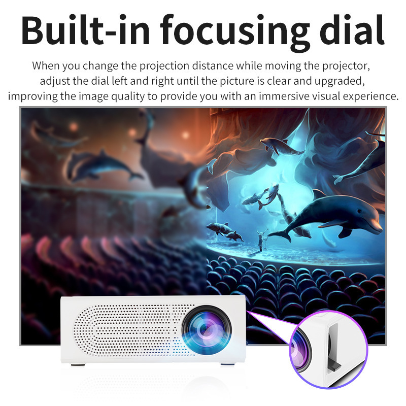 Mini Projektor 1080P, Przenośn – Home Cinema Kids recenzja i cena