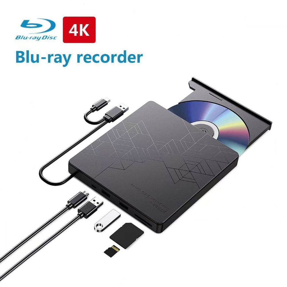 Zewnętrzny napęd Blu-ray 5 w 1 – Blu Ray Disc Player recenzja i cena