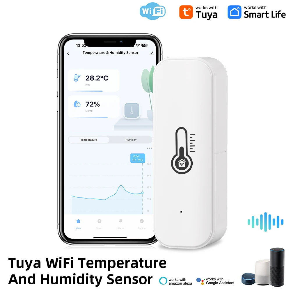 Tuya WiFi czujnik temperatury  – Home Cinema Alexa recenzja i cena