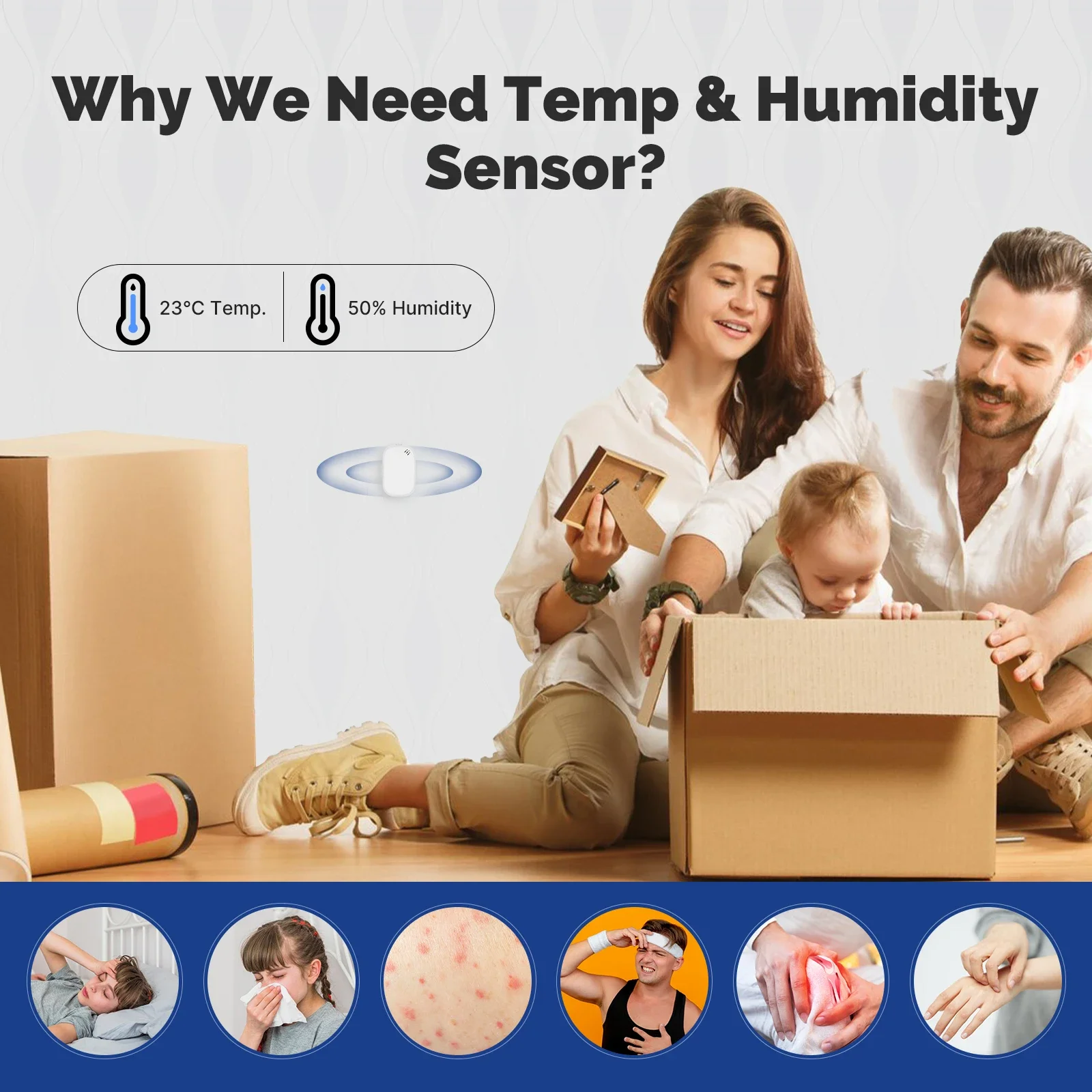 Czujnik temperatury i wilgotno – Home Cinema Alexa recenzja i cena