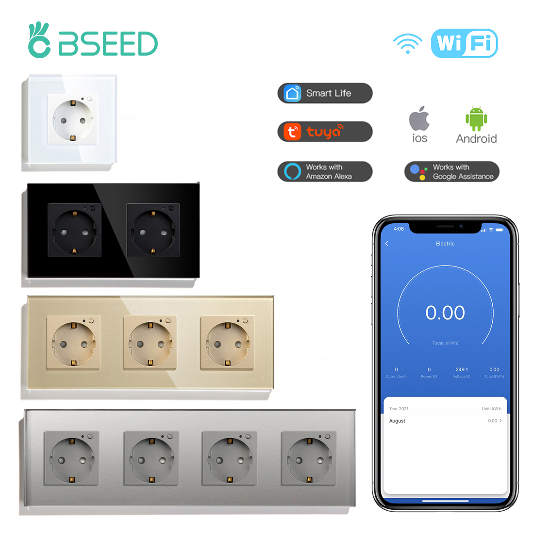 BSEED EU Electrical Wifi Smart – Home Cinema Alexa recenzja i cena