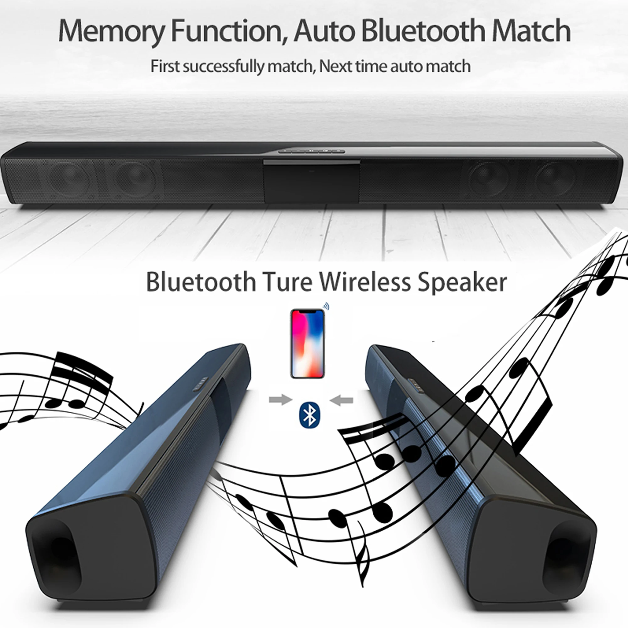 40W Soundbar dużej mocy do tel – Home Cinema Gadgets recenzja i cena