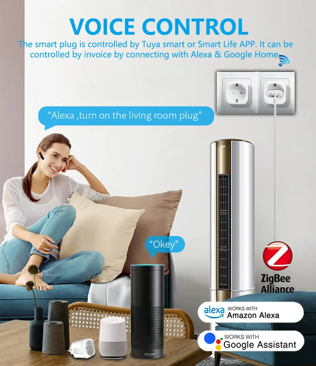 Inteligentna wtyczka ZigBee EU – Home Cinema Alexa recenzja i cena