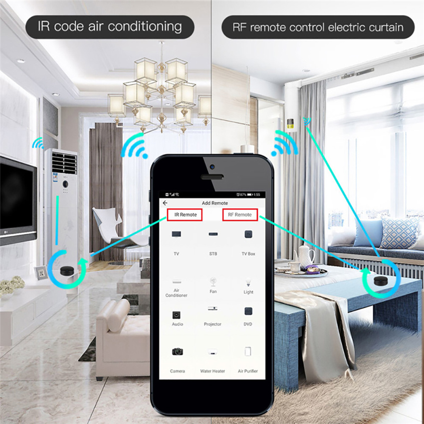 Tuya Smart RF IR Remote Contro – Home Cinema Setup recenzja i cena